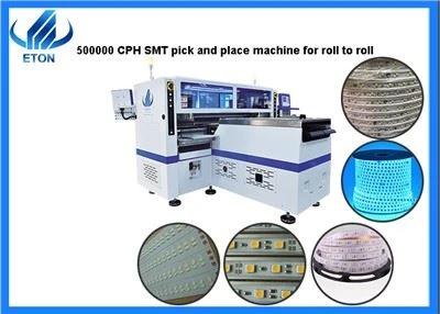 Máy chọn và đặt 500000 CPH SMT để cuộn để cuộn