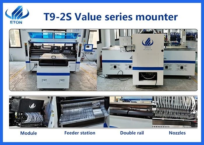 Pick Twice And Once Place 144 PCS Heads Placement Machine